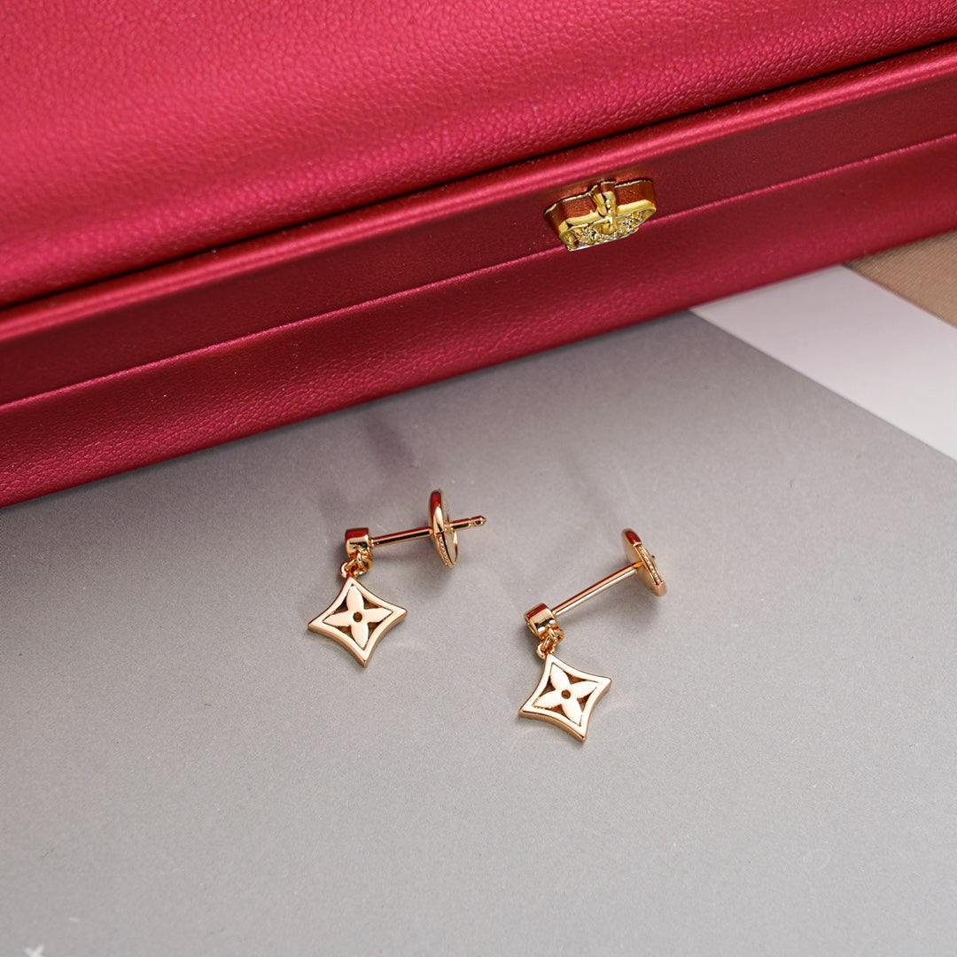 [Love Lucky]STAR EARRINGS GOLD