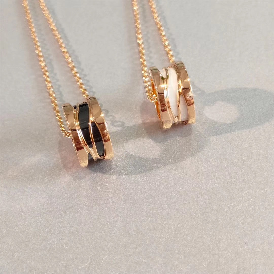 [Love Lucky]ZERO 1 NECKLACE PINK GOLD