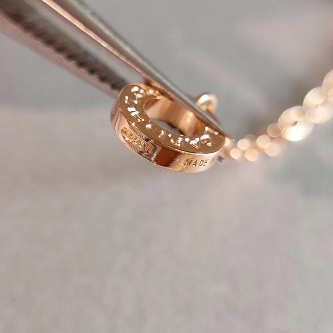 [Love Lucky]ZERO 1 NECKLACE PINK GOLD