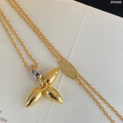 [Love Lucky]LOUISETTE PEDANT GOLD NECKLACE