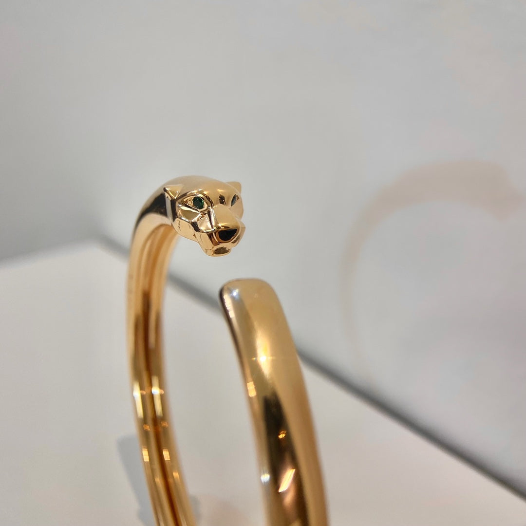 [Love Lucky]PANTHERE GOLD OPEN BRACELET