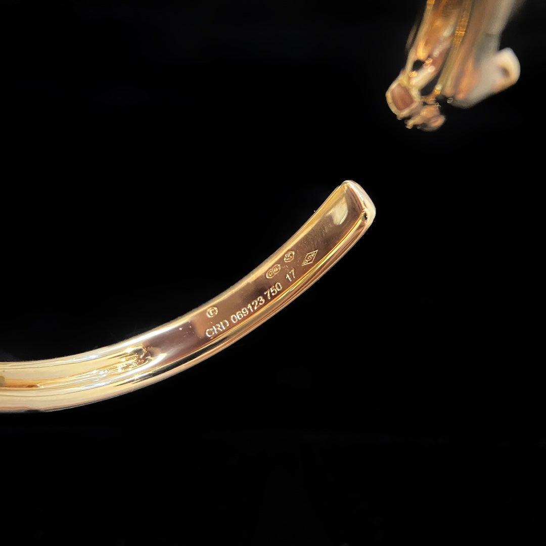 [Love Lucky]PANTHERE GOLD OPEN BRACELET