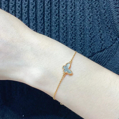 [Love Lucky]BUTTERFLY DARK MOP BUTTERFLY BRACELET