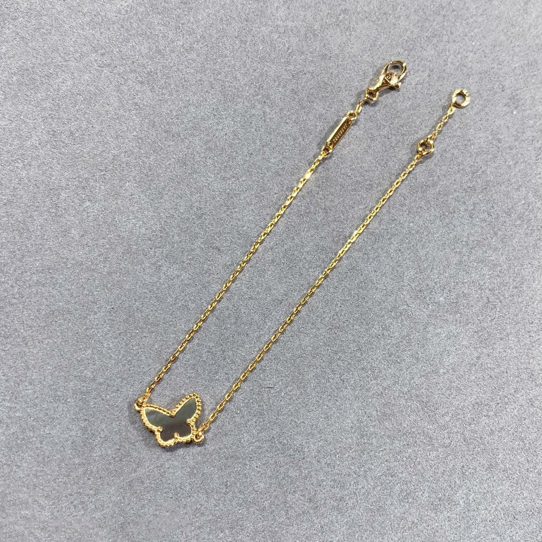 [Love Lucky]BUTTERFLY DARK MOP BUTTERFLY BRACELET