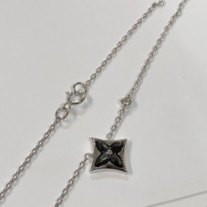 [Love Lucky]STAR BLACK MOP NECKLACE