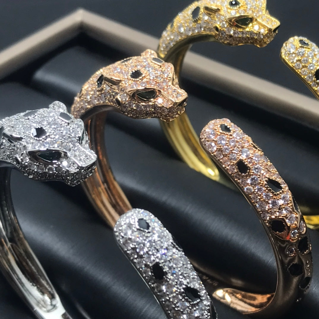 [Love Lucky]PANTHERE BIG BRACELET DIAMONDS