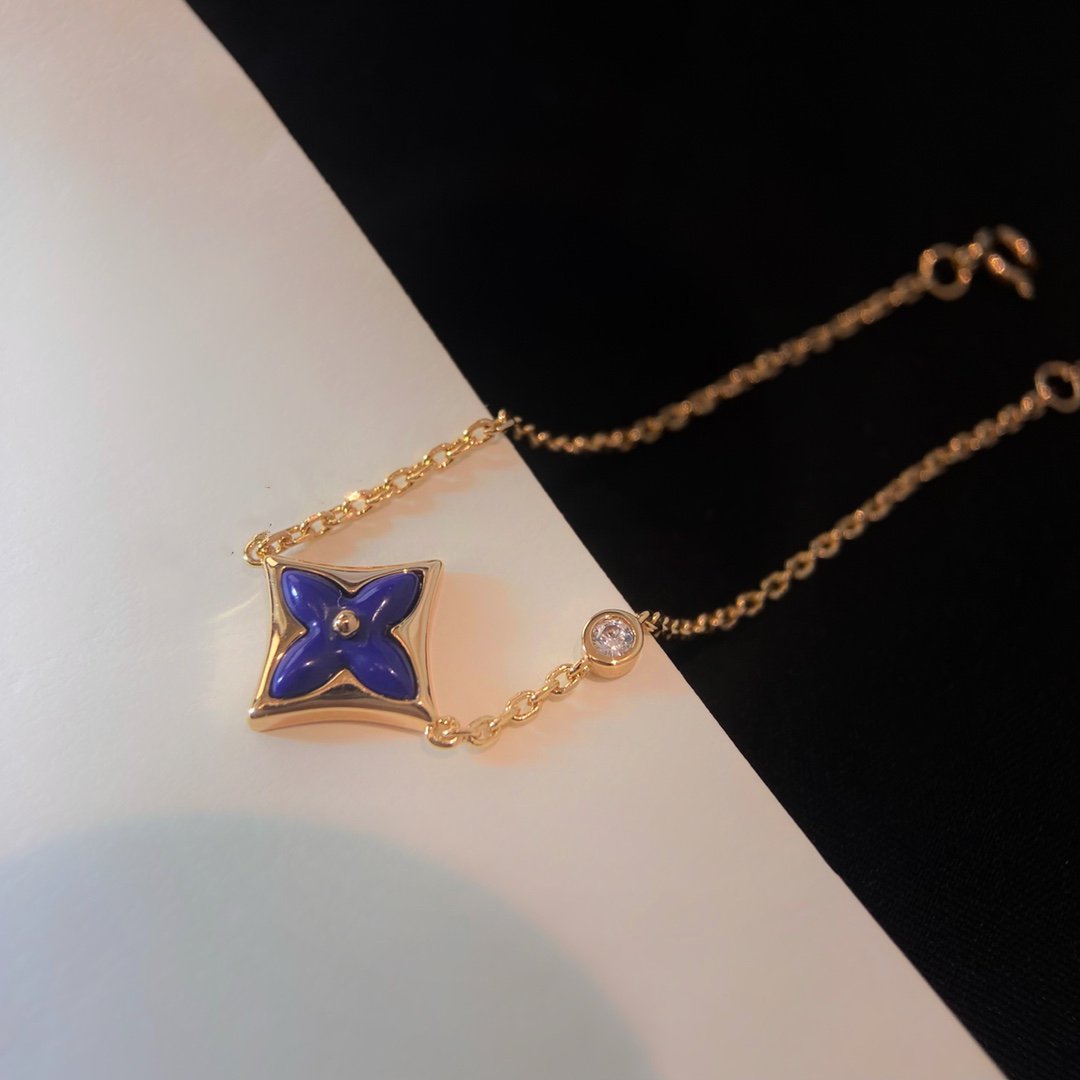 [Love Lucky]COLOR STAR PINK GOLD DIAMOND BRACELET