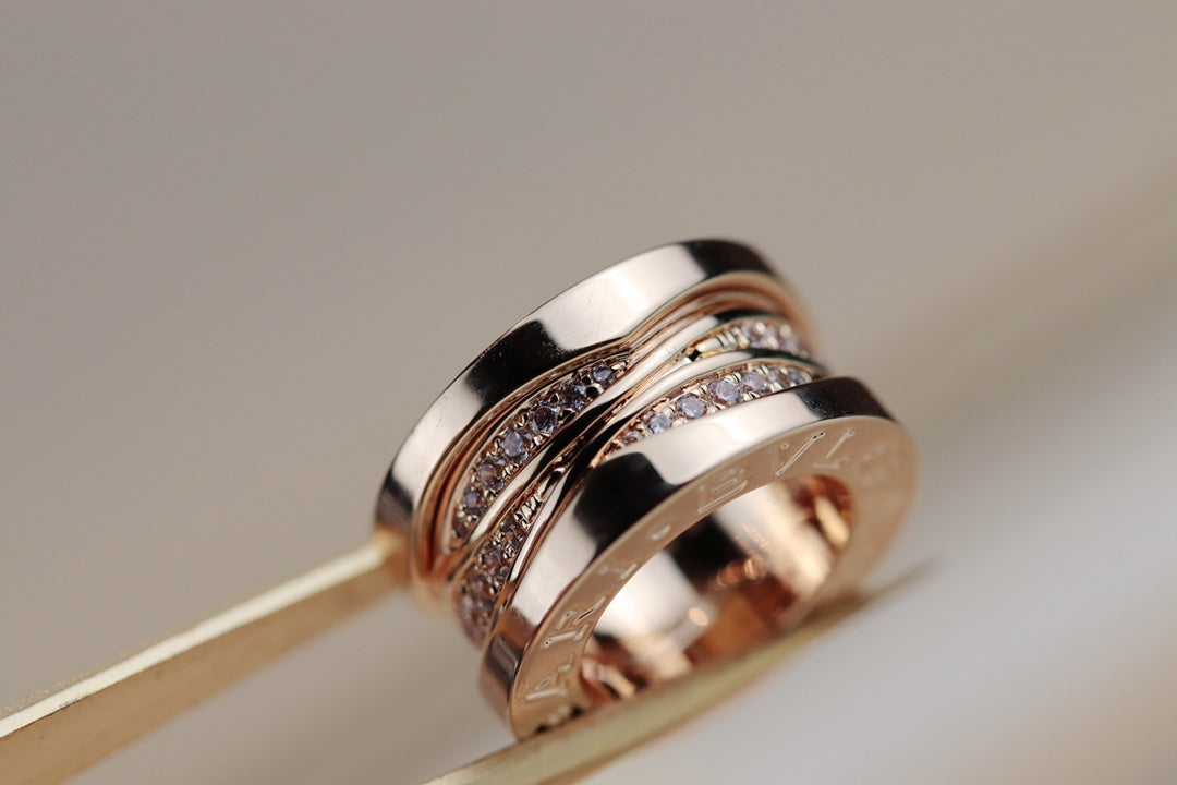 [Love Lucky]ZERO 1 PINK GOLD DIAMOND NECKLACE