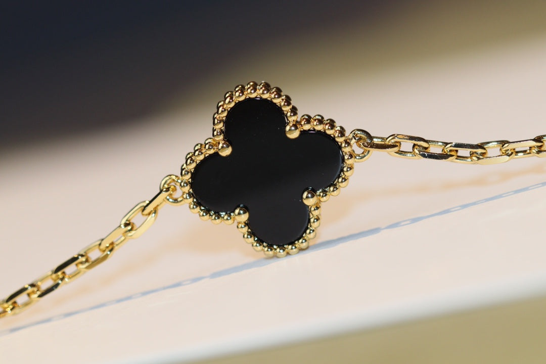 [Love Lucky]CLOVER 20 MOTIFS ONYX ROSE GOLD
