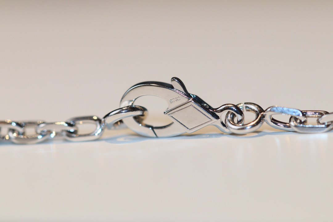 [Love Lucky]CLOVER 20 MOTIFS ONYX DIAMOND SILVER