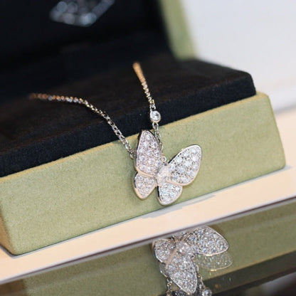 [Love Lucky]BUTTERFLY DIAMOND NECKLACE