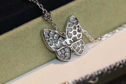 [Love Lucky]BUTTERFLY DIAMOND NECKLACE
