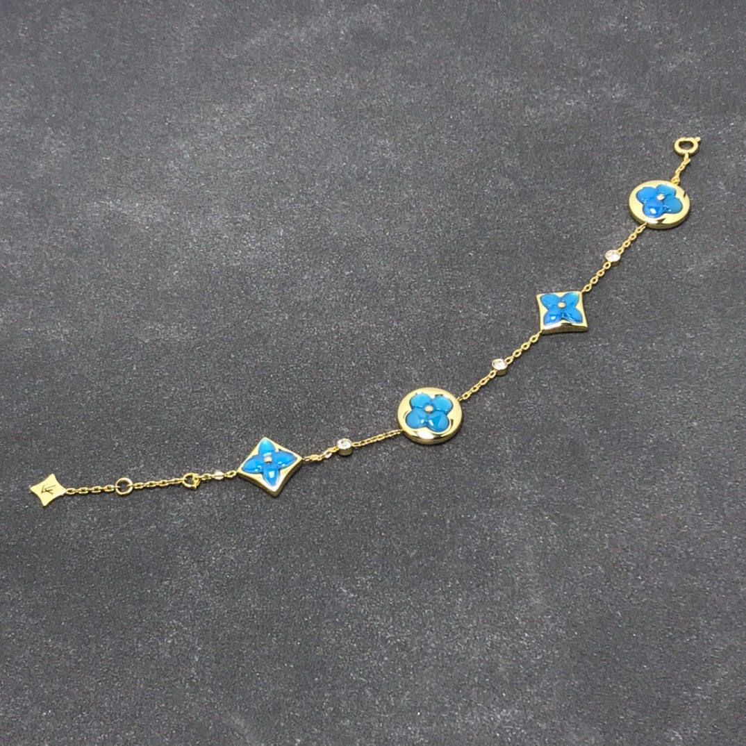 [Love Lucky]STAR AND SUN TURQUOISE 4 MOTIFS 3 DIAMONDS