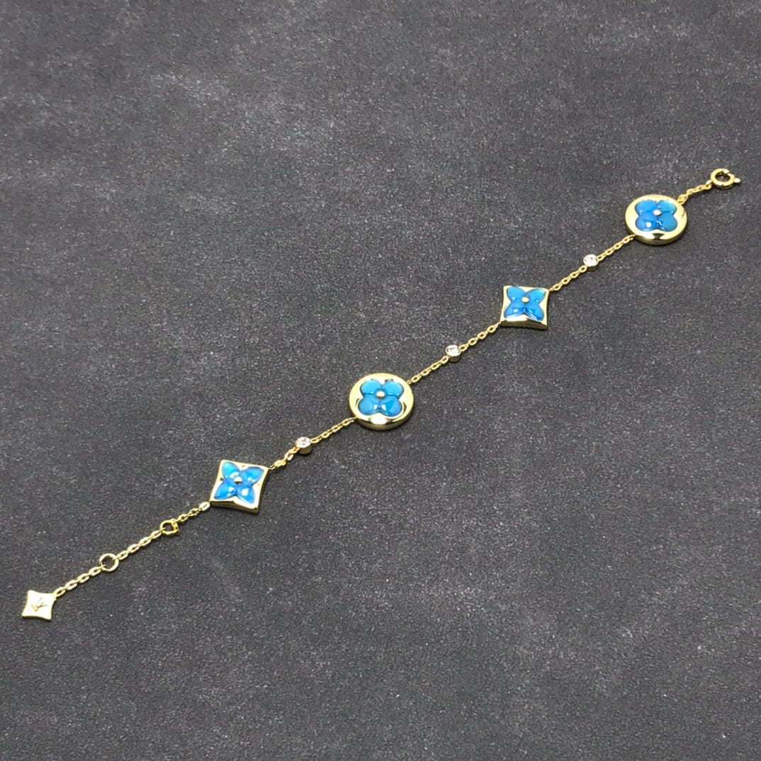 [Love Lucky]STAR AND SUN TURQUOISE 4 MOTIFS 3 DIAMONDS