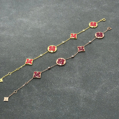 [Love Lucky]STAR AND SUN CARNELIAN 4 MOTIFS 3 DIAMONDS