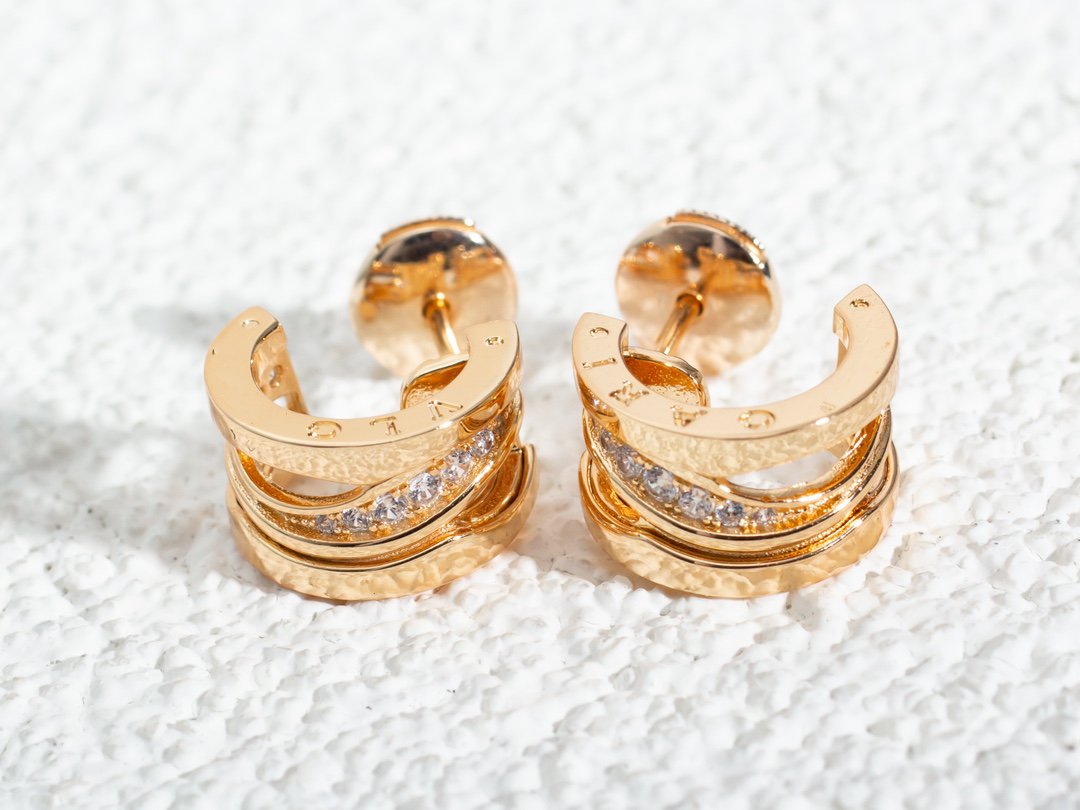 [Love Lucky]ZERO 1 PINK GOLD DIAMONDS EARRINGS