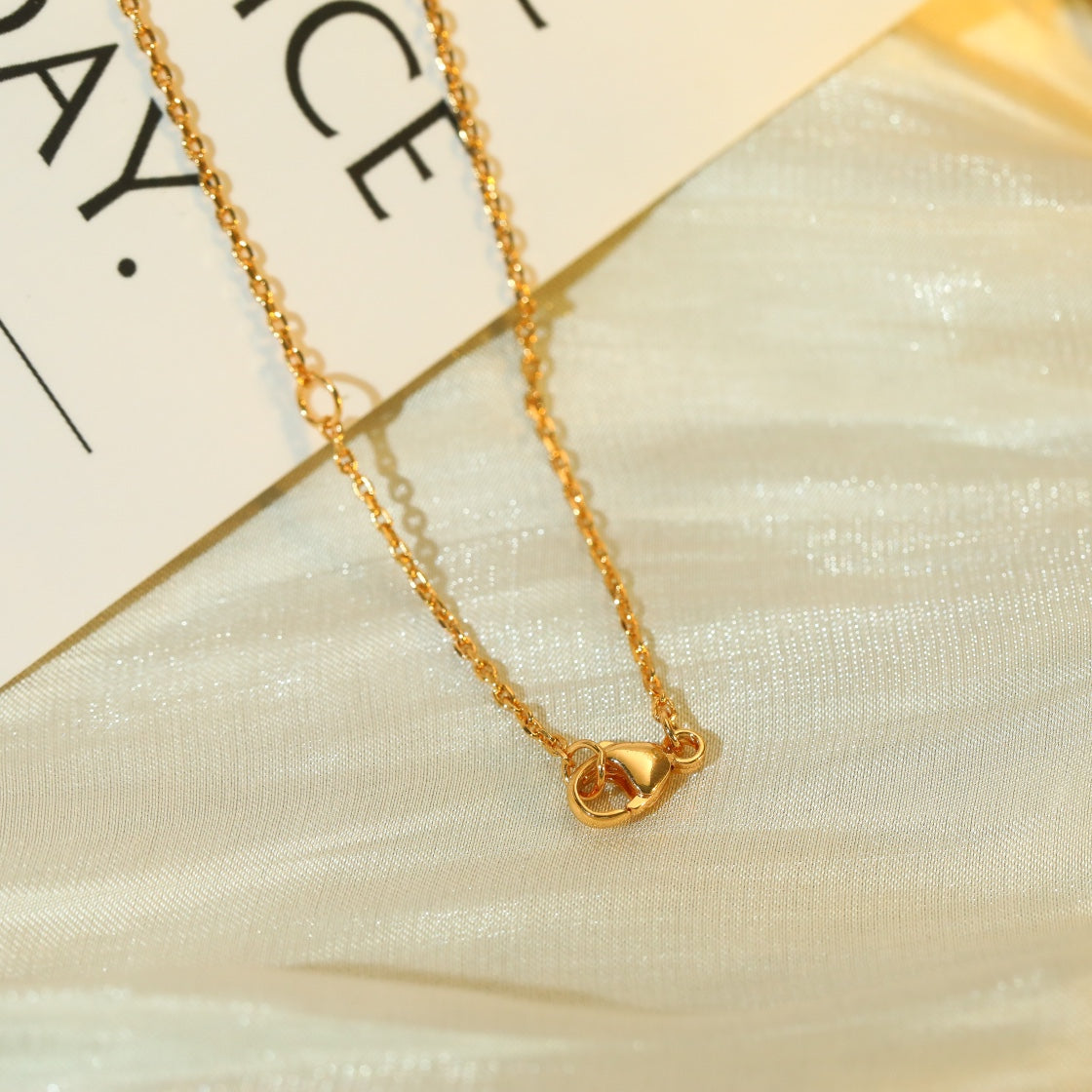 [Love Lucky]VOLT SILVER DIAMOND PEDANT NECKLACE