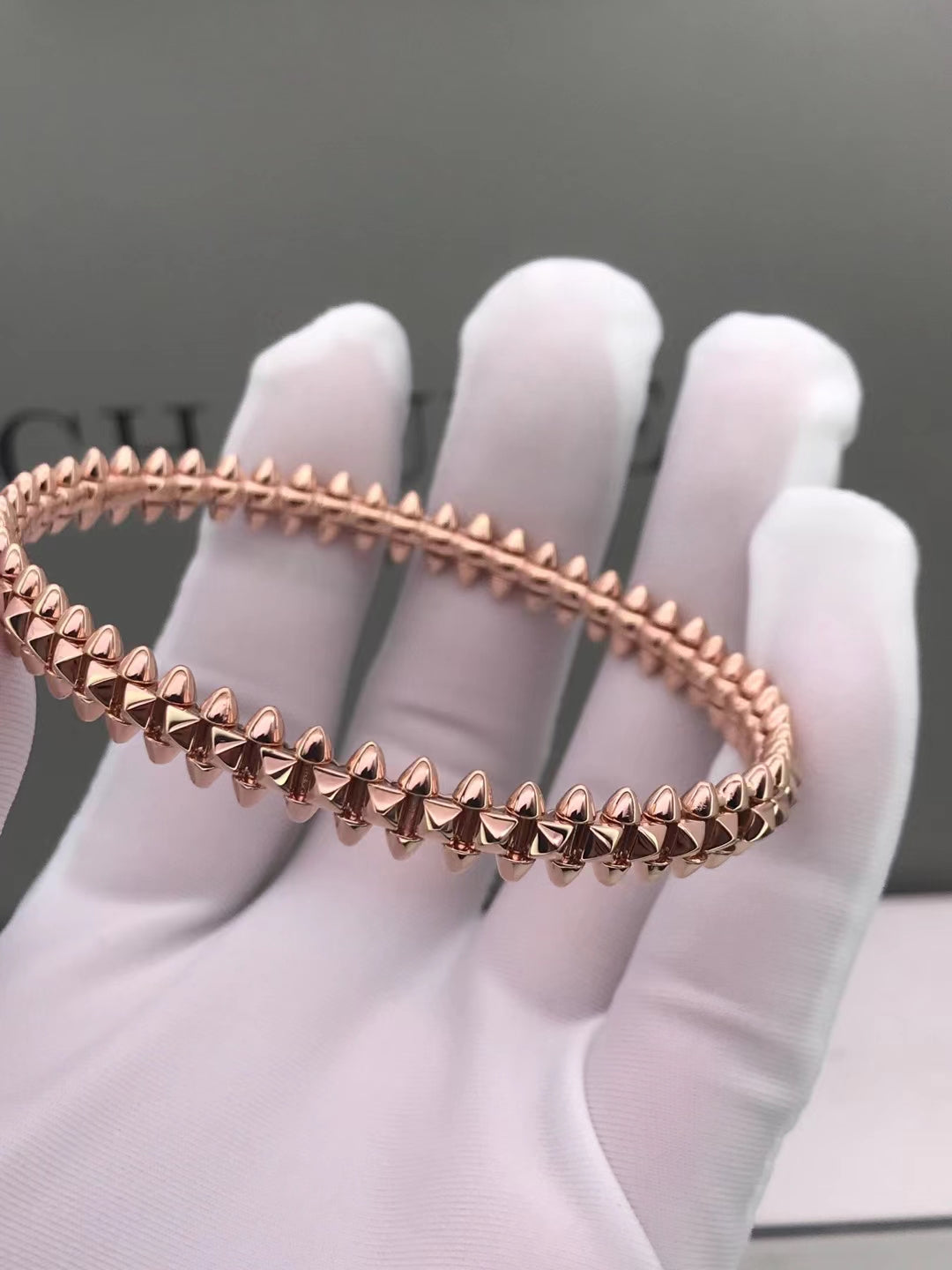 [Love Lucky]CLASH PINK GOLD BRACELET