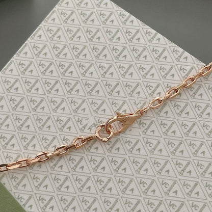 [Love Lucky]LUCKY SPRING 15 MOTIFS ROSE GOLD NECKLACE
