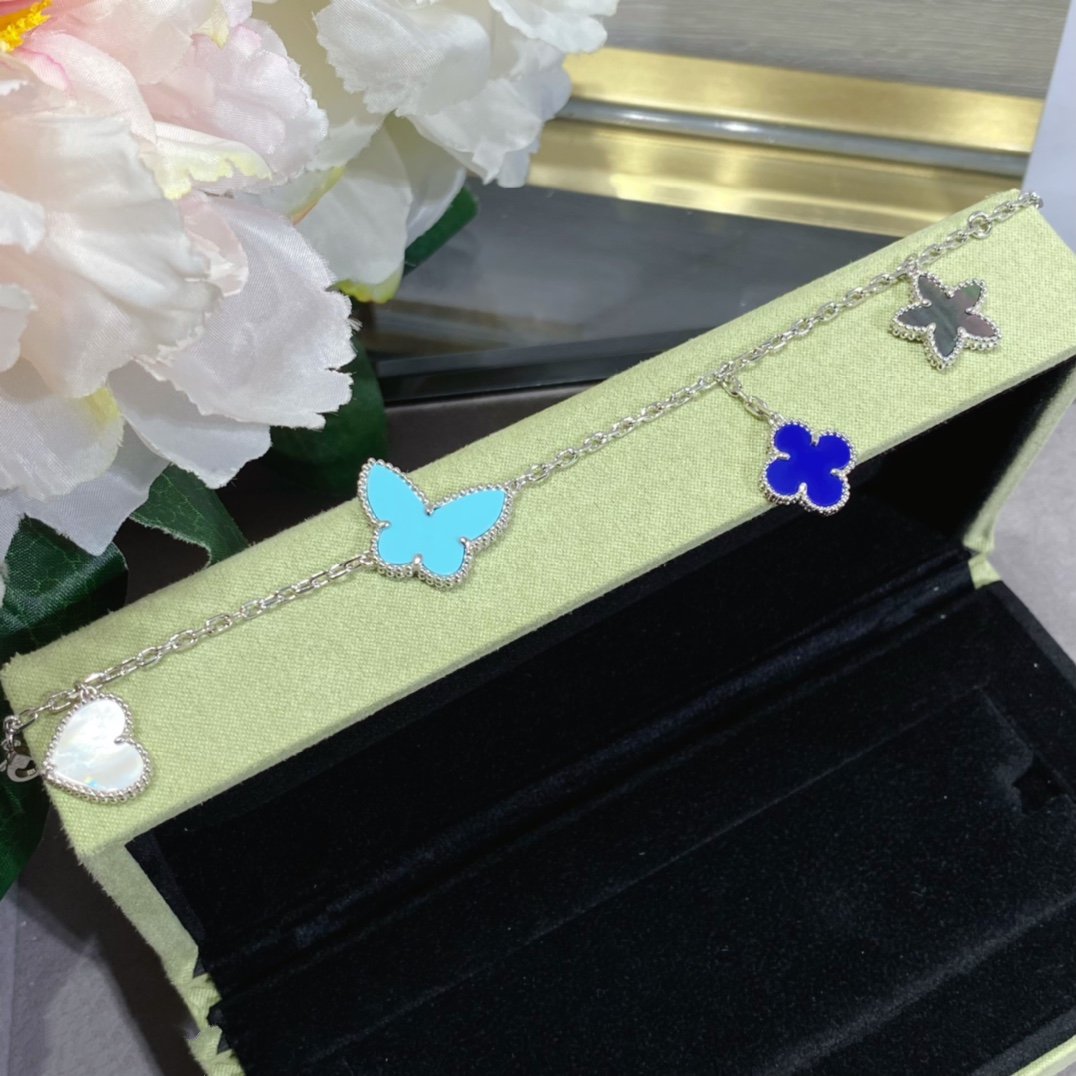 [Love Lucky]LUCKY SPRING SILVER BRACELET 4 MOTIF
