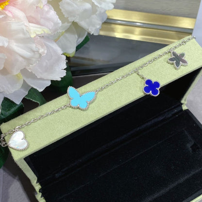 [Love Lucky]LUCKY SPRING SILVER BRACELET 4 MOTIF