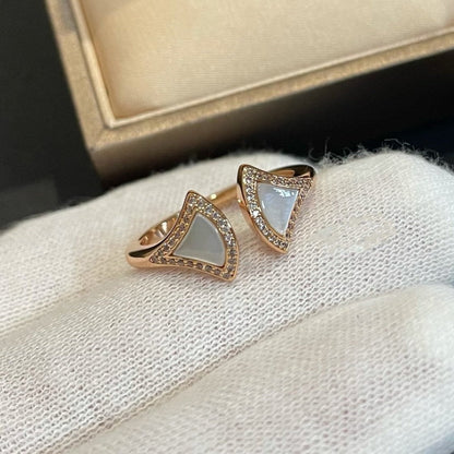 [Love Lucky]DREAM MOP DIAMOND OPEN RING