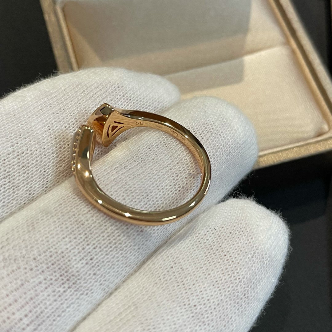 [Love Lucky]DREAM MOP DIAMOND OPEN RING