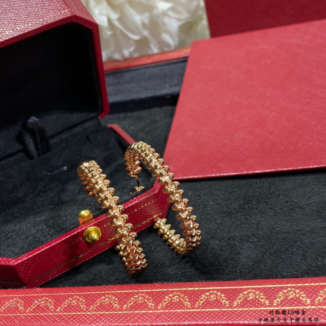 [Love Lucky]CLASH LARGE HOOP EARRINGS