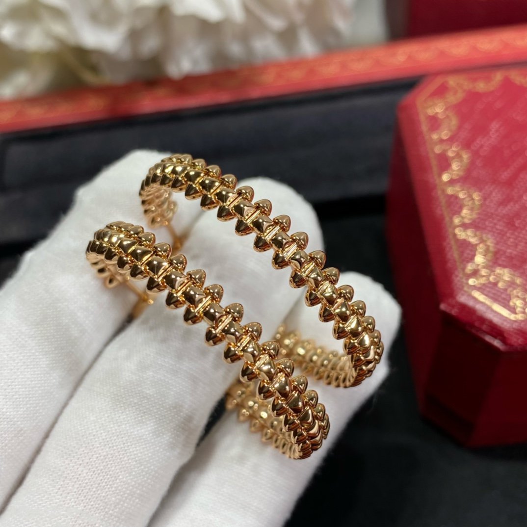 [Love Lucky]CLASH LARGE HOOP EARRINGS