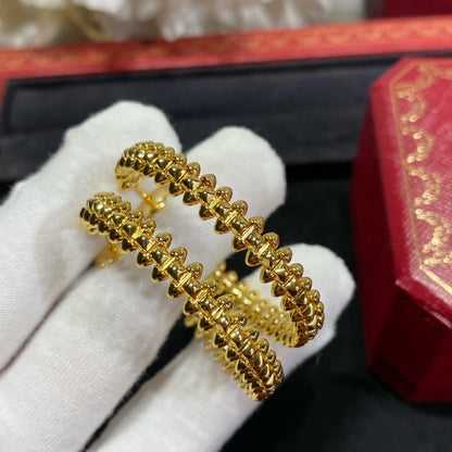 [Love Lucky]CLASH LARGE HOOP EARRINGS