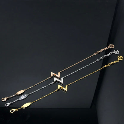 [Love Lucky]VOLT LV LOGO BRACELET