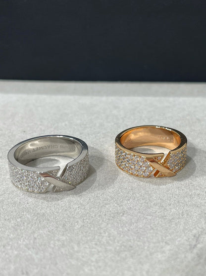 [Love Lucky]LIENS EVIDENCE  DIAMOND PAVED RING