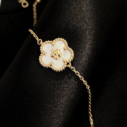 [Love Lucky]LUCKY SPRING ROSE GOLD MOP BRACELET