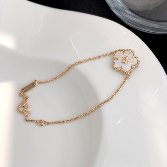 [Love Lucky]LUCKY SPRING ROSE GOLD MOP BRACELET