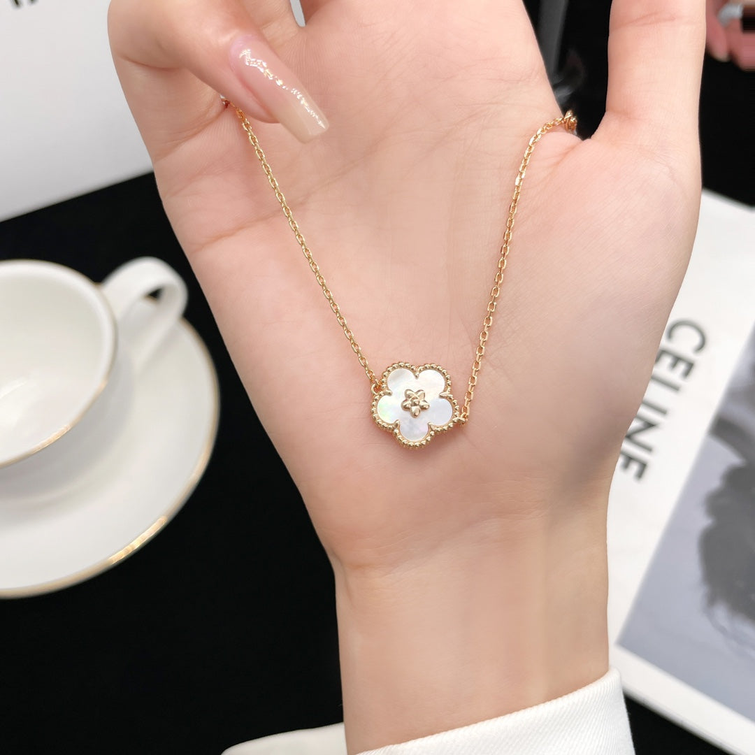 [Love Lucky]LUCKY SPRING ROSE GOLD MOP BRACELET