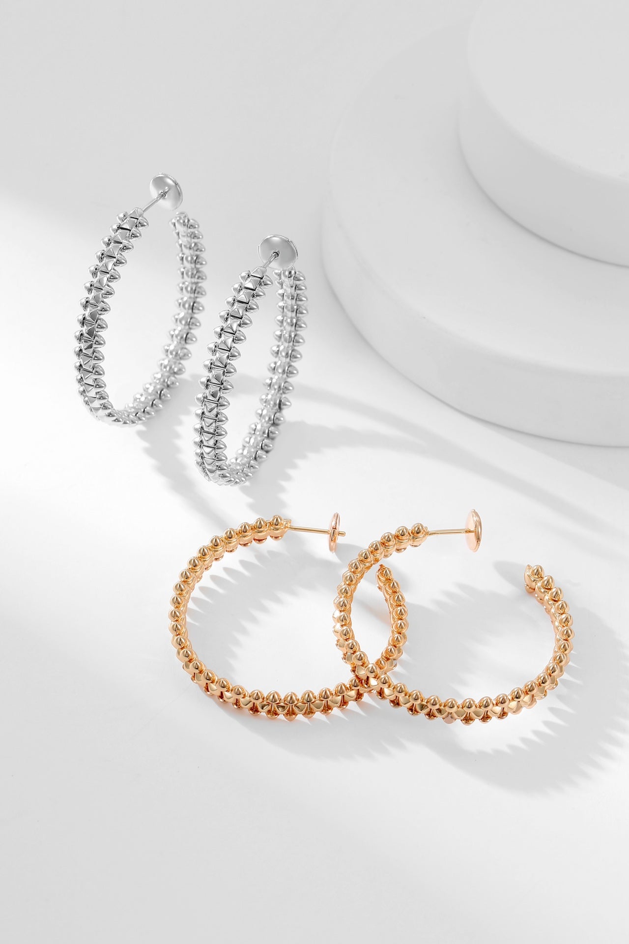 [Love Lucky]CLASH HOOP EARRINGS