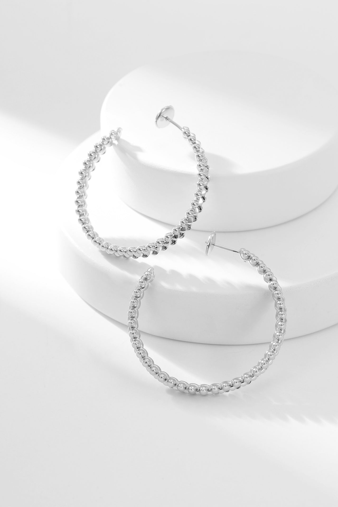 [Love Lucky]CLASH HOOP EARRINGS