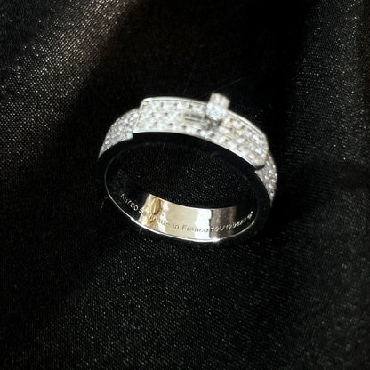 [Love Lucky]KELLY SILVER DIAMOND RING