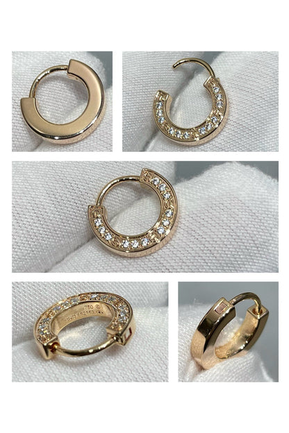 [Love Lucky]LOVE DIAMOND EARRINGS