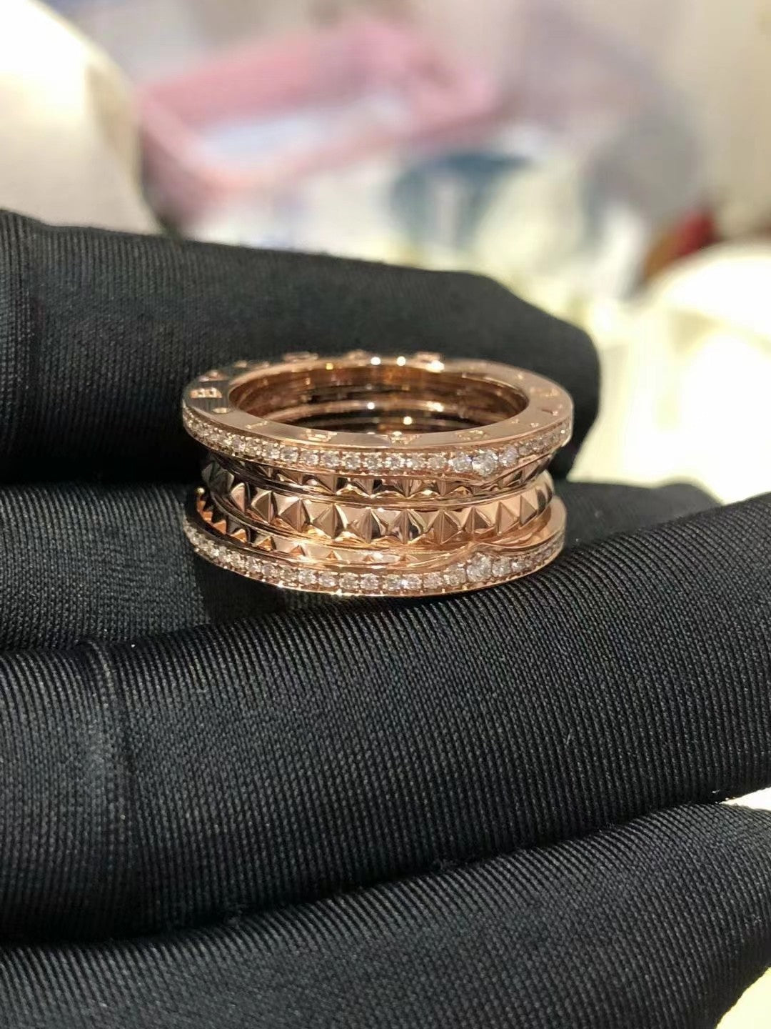 [Love Lucky]ZERO 1 ROCK DIAMOND PINK GOLD