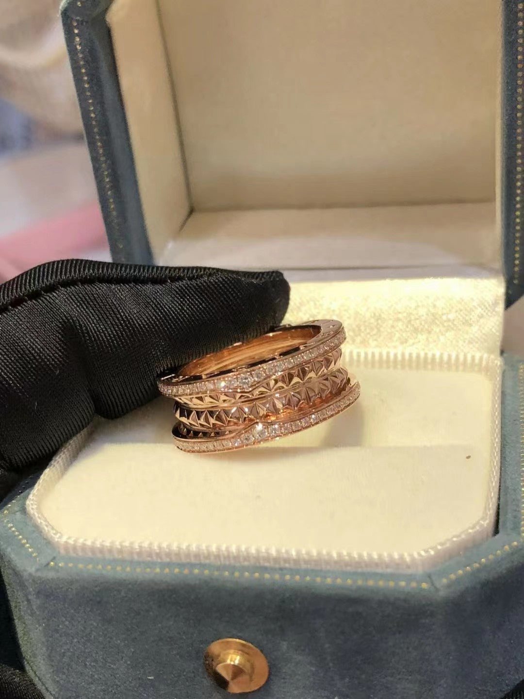 [Love Lucky]ZERO 1 ROCK DIAMOND PINK GOLD