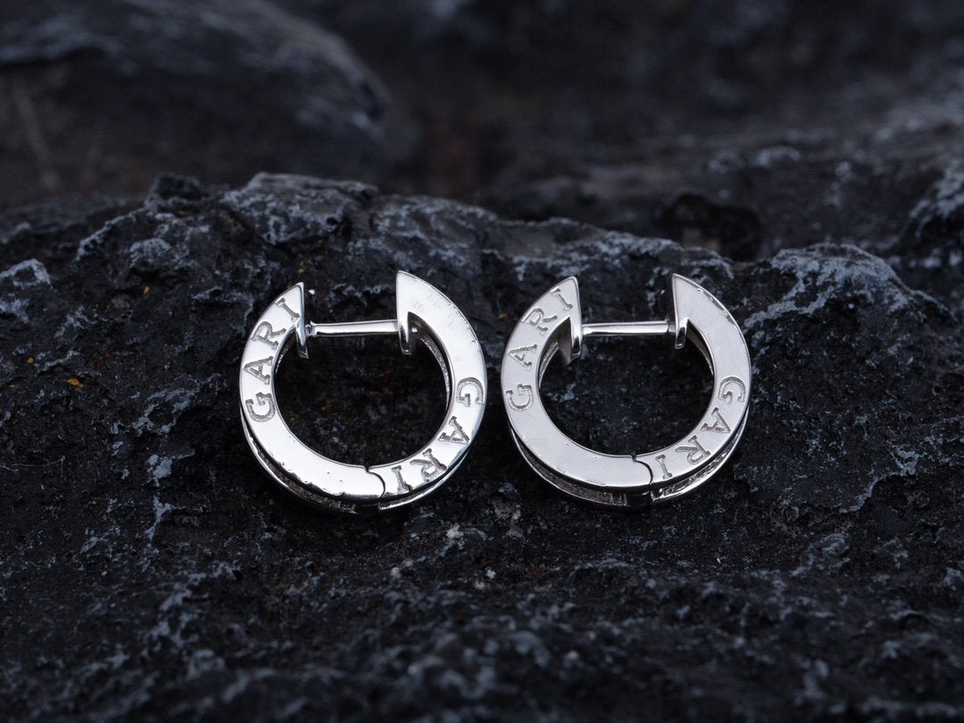 [Love Lucky]ZERO 1 MINI SILVER DIAMOND EARRINGS