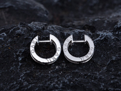 [Love Lucky]ZERO 1 MINI SILVER DIAMOND EARRINGS