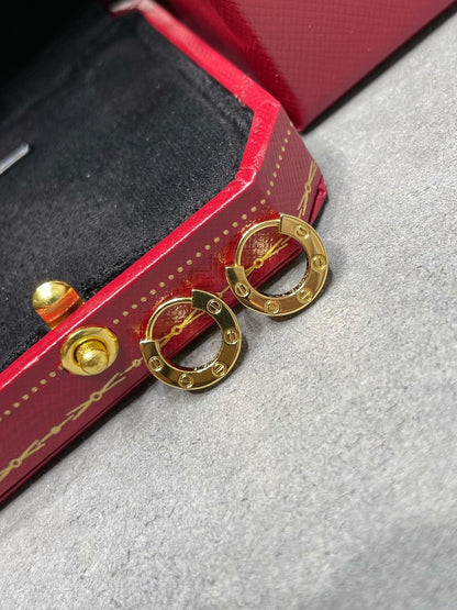 [Love Lucky]LOVE MINI EARRINGS
