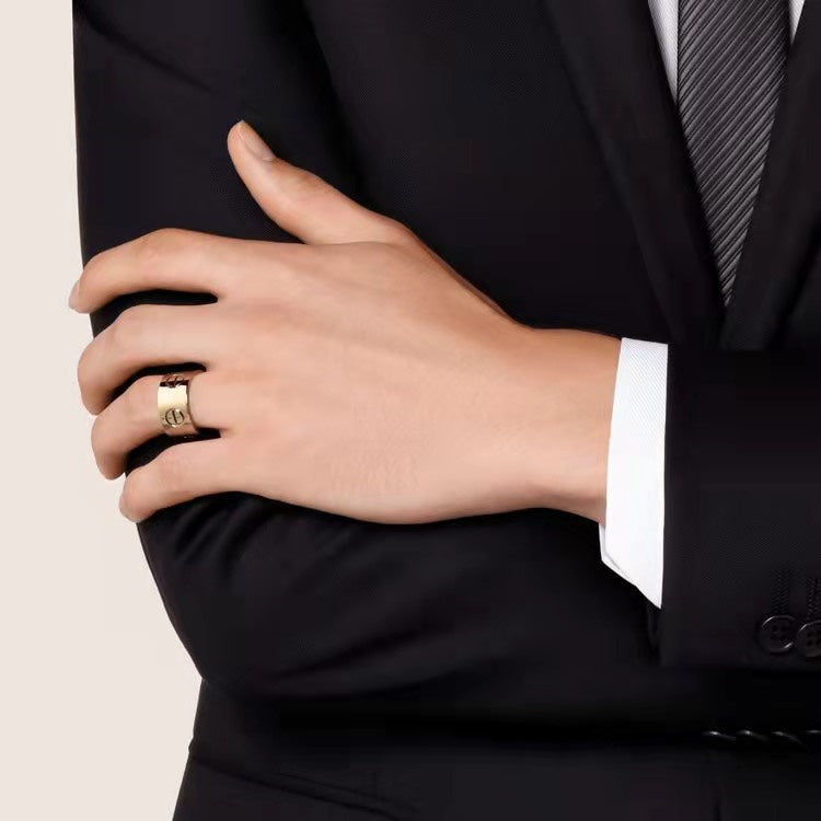 [Love Lucky]LOVE 11MM LARGE RING