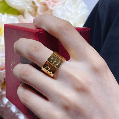 [Love Lucky]LOVE 11MM LARGE RING