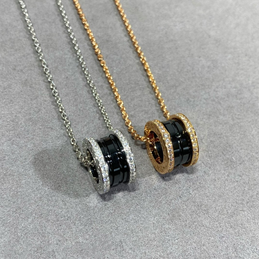 [Love Lucky]ZERO 1 DIAMOND CERAMIC NECKLACE