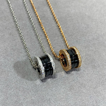 [Love Lucky]ZERO 1 DIAMOND CERAMIC NECKLACE