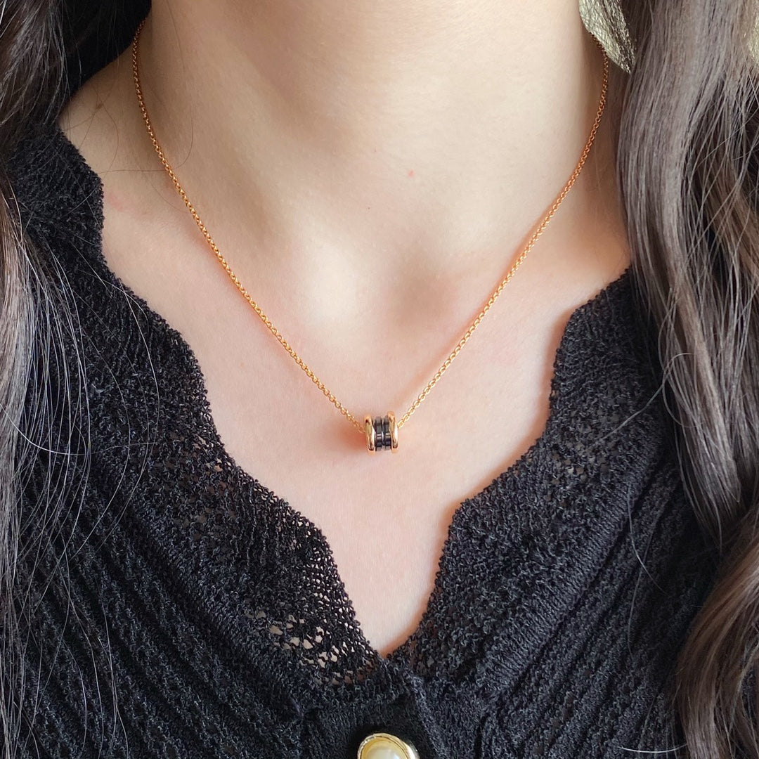 [Love Lucky]ZERO 1 CERAMIC MINI NECKLACE