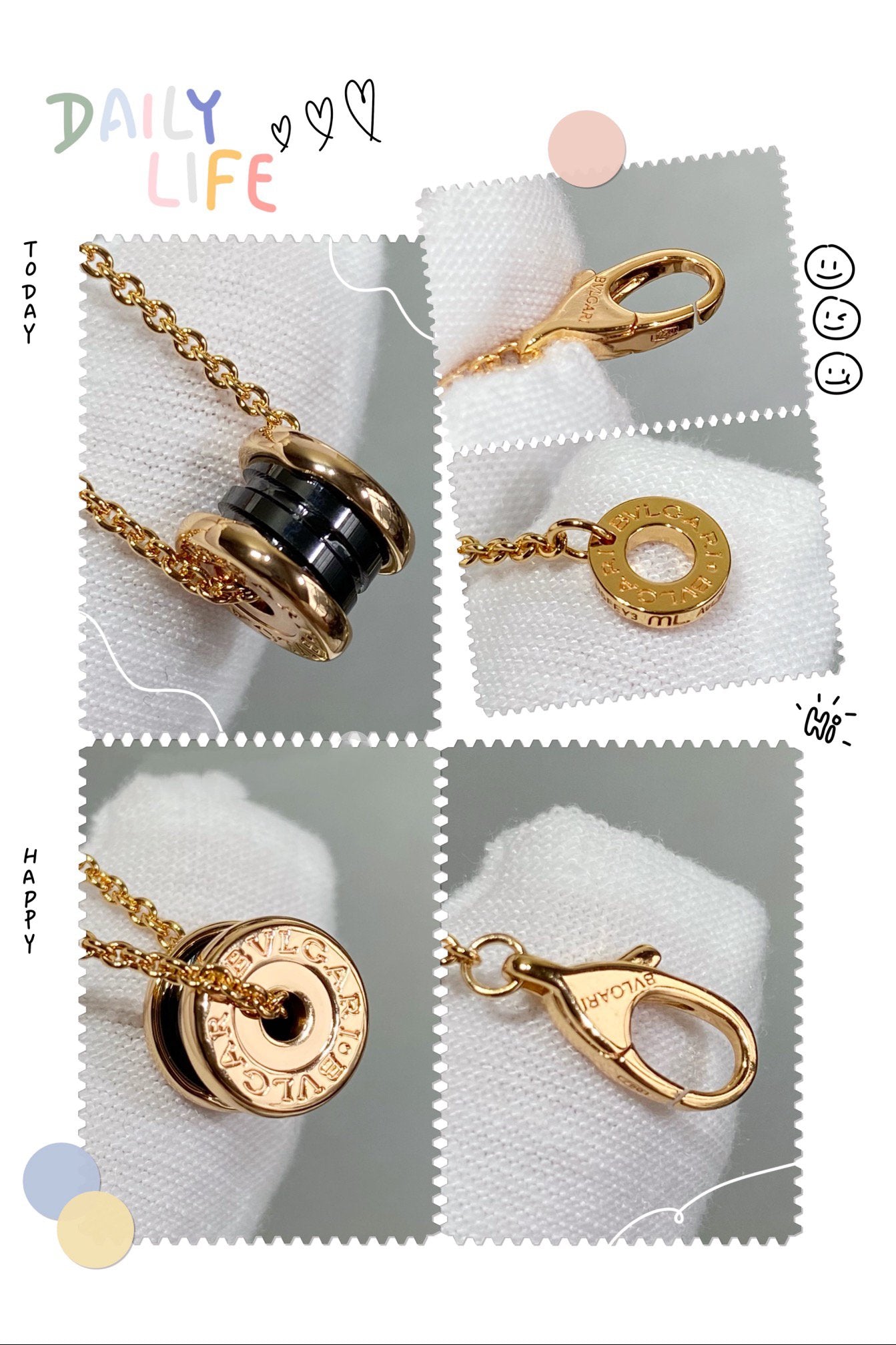 [Love Lucky]ZERO 1 CERAMIC MINI NECKLACE
